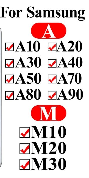 Folie sticla full glue Samsung a 16 20 e 30 s 55 50 51 52 53 54 70 71