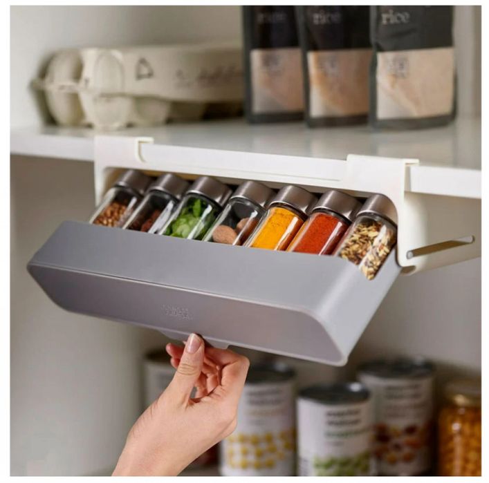 Органайзер за подправки за рафт / Органайзер / 7бр бурканчета; Органай