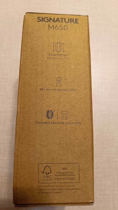 Mouse Logitech Signature M650, Wireless/Bluetooth, nou, sigilat