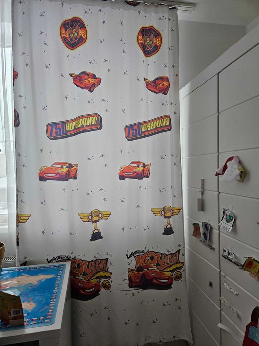 Draperii Fulger Mcqueen 2 buc