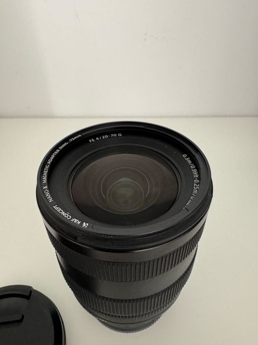 Vand sony 20-70 + set filtre magnetice k&f - garantie februarie 2028
