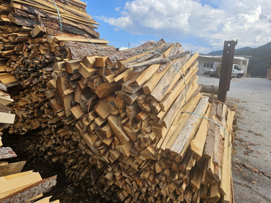 Дърва за огрев изрезки подпалки