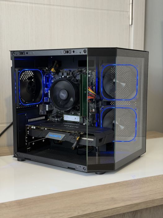 Геймърски компютър Ryzen 5 3600, GTX1660, 16GB RAM