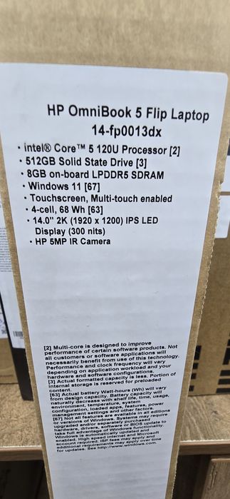 Ноутбук HP OmniBook 5 Flip 14-fp0013dx