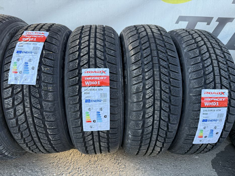 195/55 R16 ROADX WINTER anvelope noi iarna /Montaj inclus