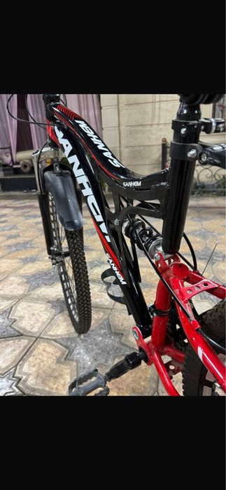 Велосипед двухподвес