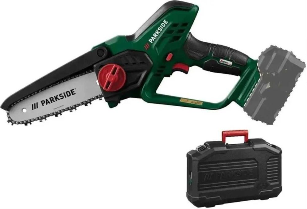 Верижен трион Parkside 20V, Нов, гаранция с касов бон.