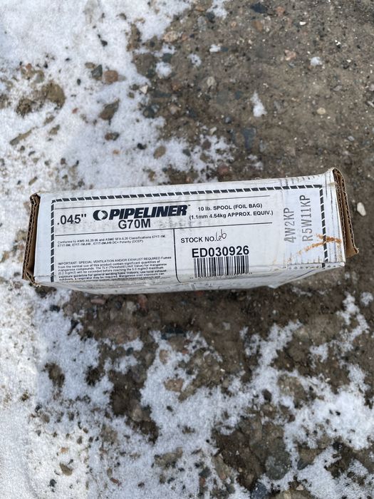 Электрод в консерве, проволока