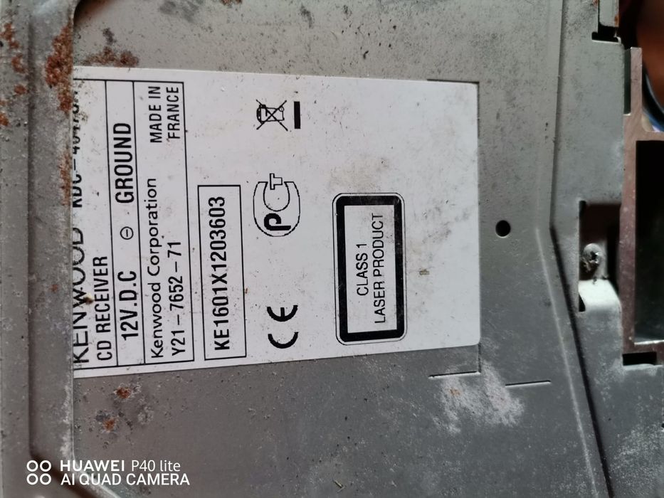 Casetofon auto cu cd player