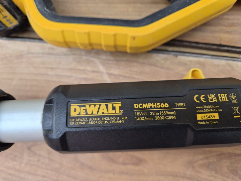 Foarfeca gard viu cu acumulator Dewalt DCMPH566