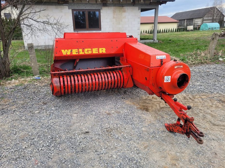 Привозные пресс-подборщики Вельгер