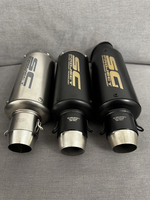 OFERTA!!! evacuare tobă motocicleta finala SC PROJECT si oglinzi