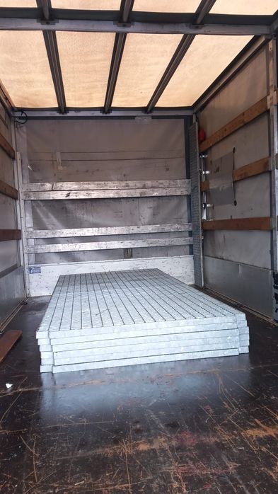 Grilaje zincate industriale 125x272x4