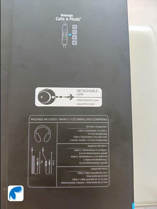 Продавам запазени слушалки Sennheiser 598 cs .