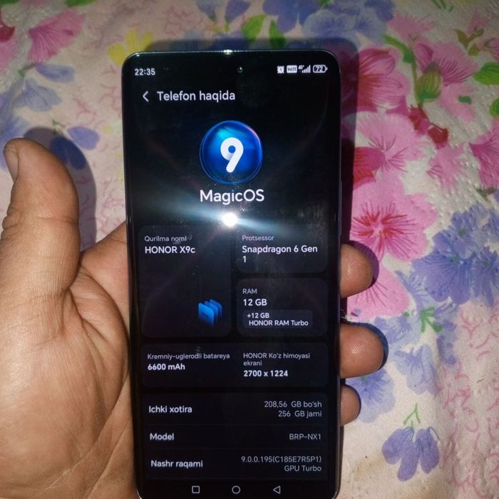 HONOR x9c sotiladi idial