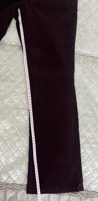 Mango джинсы flare бархатные с этикеткой