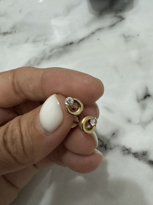 Серьги с бриллиантами