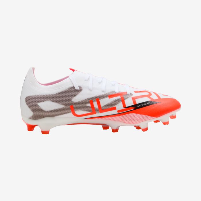 Ghete fotbal Ultra Match Fg/ag Adulți Alb - produs resigilat Decathlon