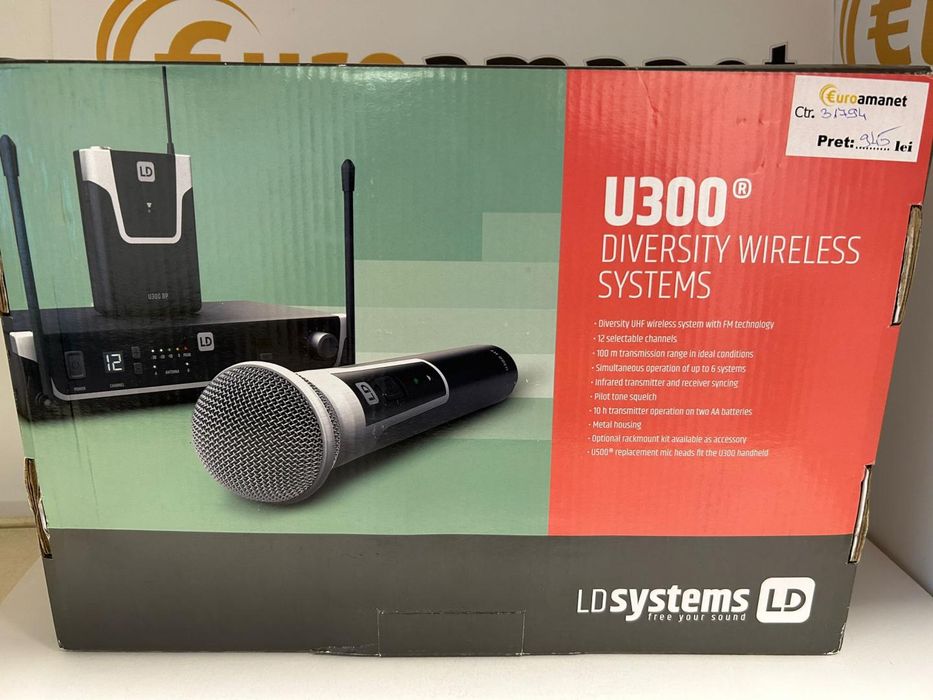 Sistem wireless LD System U300 1 microfon -D-