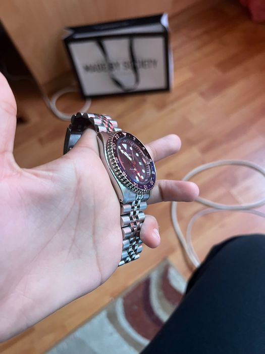 Ceas seiko skx albastru sport