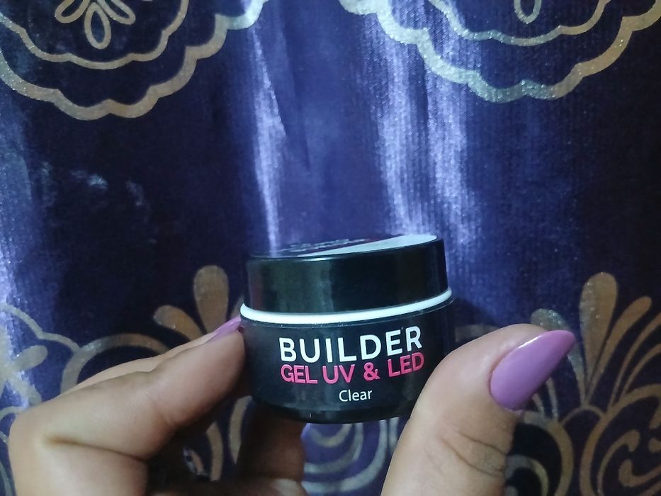Gel construcții,  builder frl , gel transparent  ,gel reparare placa unghiala