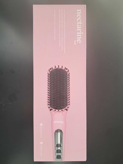 Perie placă pentru îndreptat părul, nouă