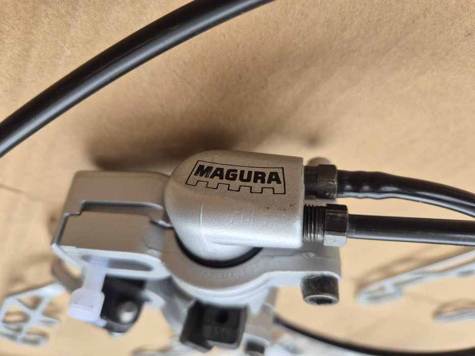 Set frane hidraulice fata-spate, Magura HS33, Evo2 , inclusiv saboti noi