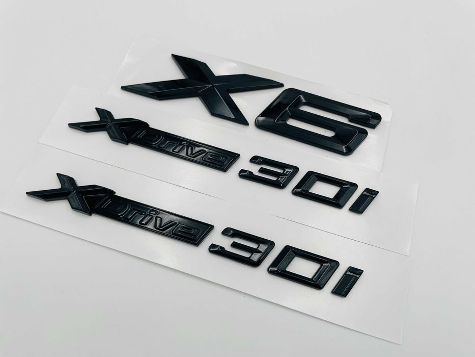 Set embleme compatibile BMW X6 x-drive 30i