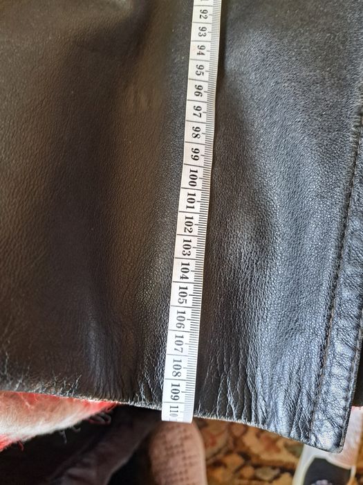 Haină damă lungă din piele naturală, Vera Pelle( 40/ 42)