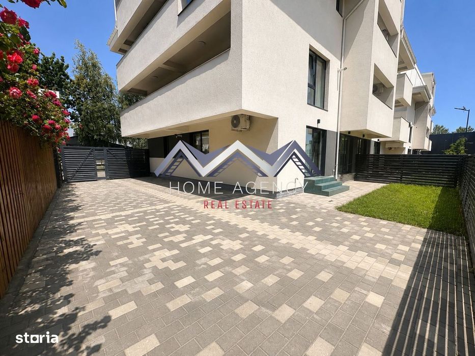 Apartament 3 camere premium + curte 100 mp | prima închiriere