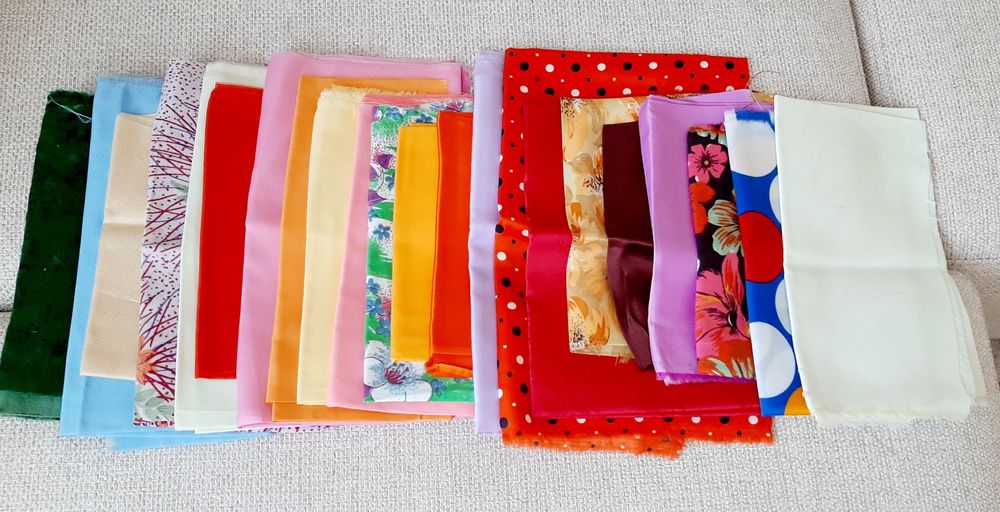 Отрезы разные велюр, шерсть, х/б