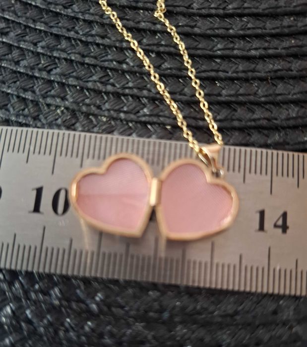 Сребърно колие с 9 карата златно покритие