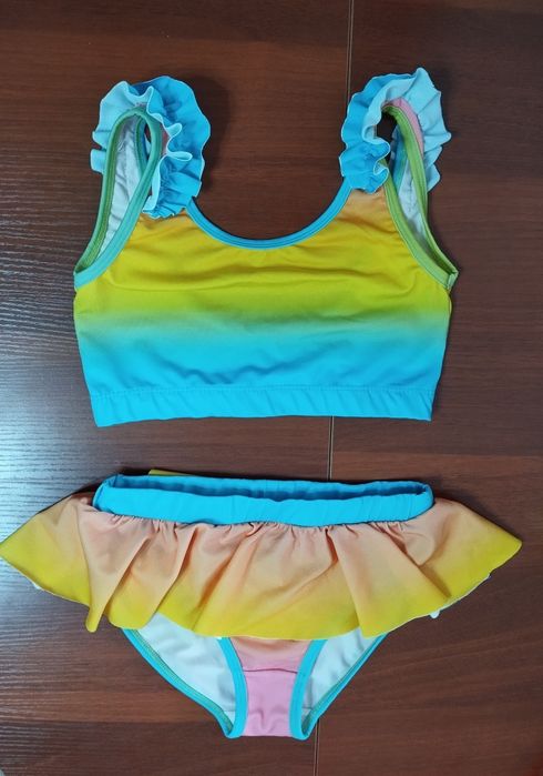 Раздельный купальник для девочки 7-8 лет
