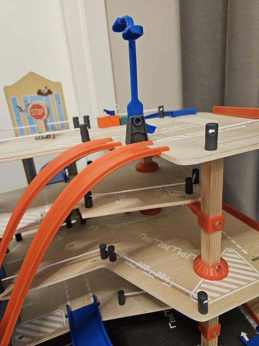 Дървена писта гараж Lidl, XXL