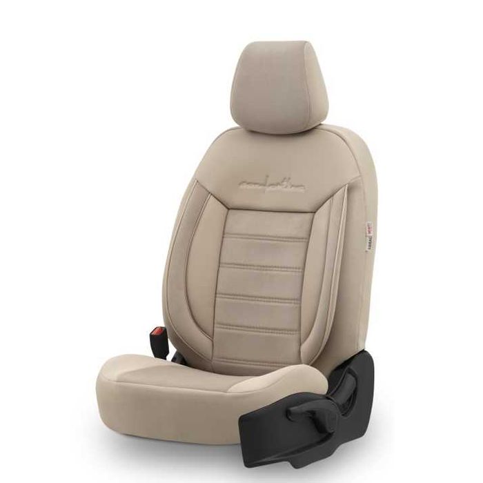 К-т Луксозна Тапицерия Automat-OTOM, Бежова с бежов шев, COMFORT LINE