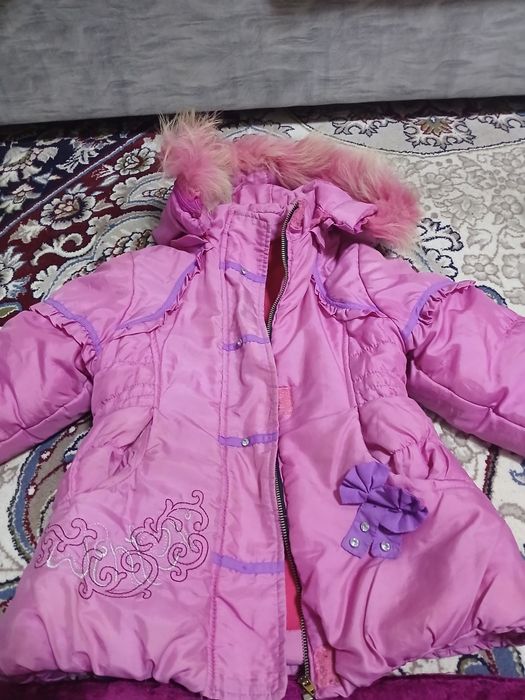 Куртка для девочек 7-8лет