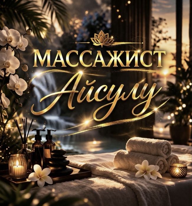 Массаж на выезд Алматы!