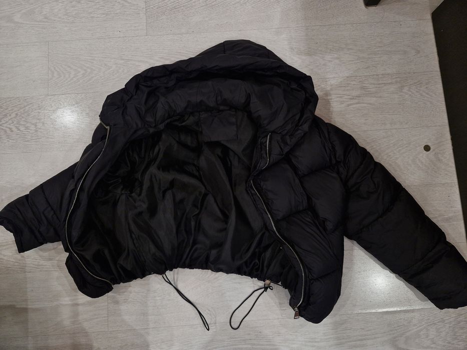 Дебело зимно яке в черно