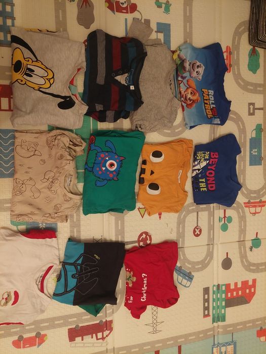 Lot bluze 11 bucati size 92