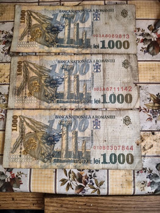 Bagnote 1000 ân stare veche
