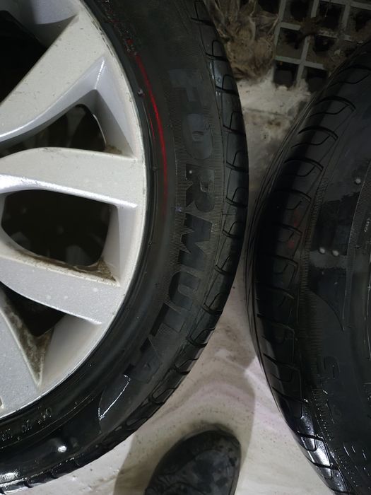 Продам диски с летними шинами