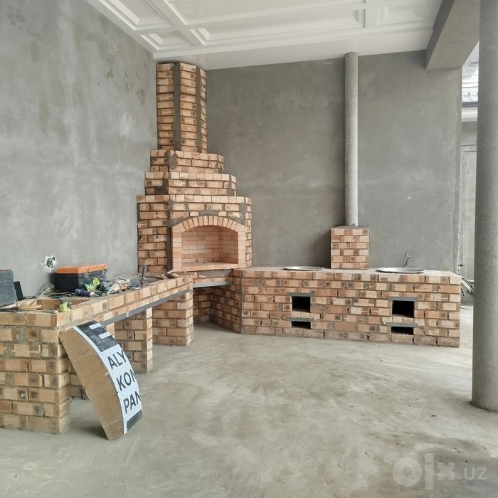 Учоклар  курамиз. Ва мангаллар