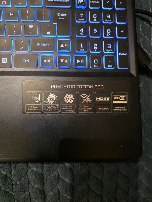 Gaming Laptop predator Trion 300