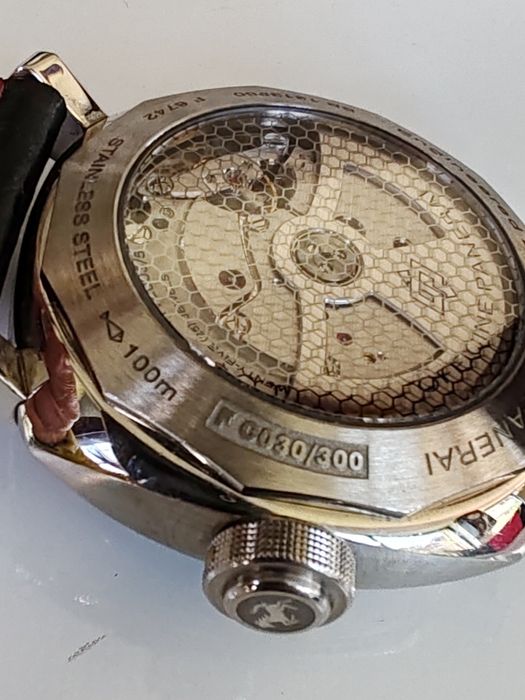 Ceas Officine Panerai Ferrari Automatic GMT Day-night Power Reserve 10 zile, 45 mm
