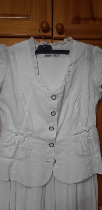 Костюм/СЕТ- САКО Rosi Fashion с Финна Бродерия+ПОЛА Шармантна!НОВ!