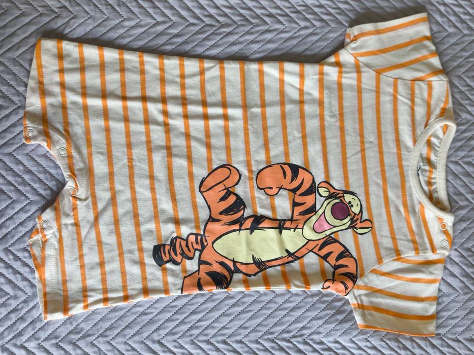 Памучни ромпъри за бебе 12-18 месеца