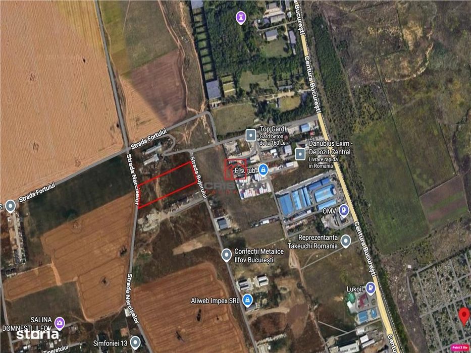 Vanzare teren industrial Domnesti - Centura, ILFOV