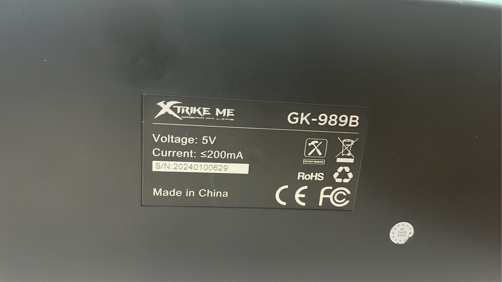 клавиатура xtrike me