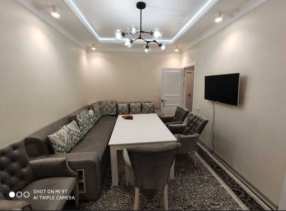 Мирзо-Улугбекский район Ялангач 3х комнатная квартира укомплектована