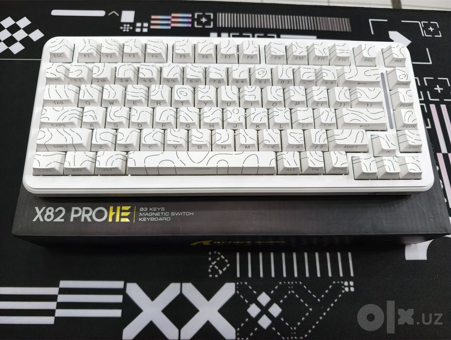 Клавиатура Attack Shark X82 PRO HE, 83 клавиши